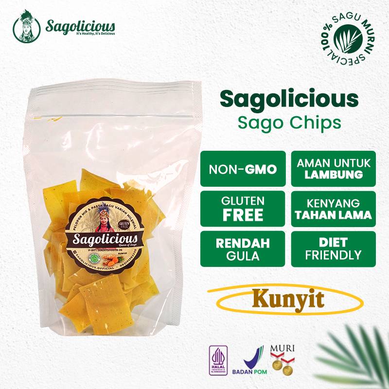 

Sagolicious Keripik Kunyit