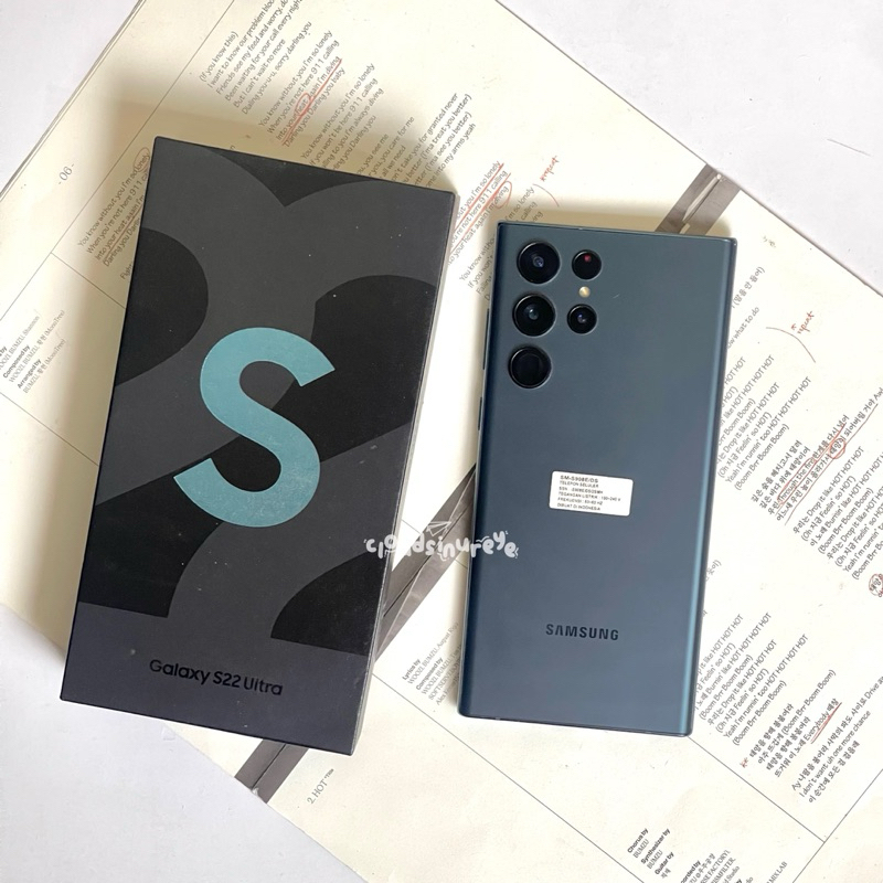 [Ready Stock] Preloved Samsung Galaxy S22 Ultra 5G 12GB/256GB Green