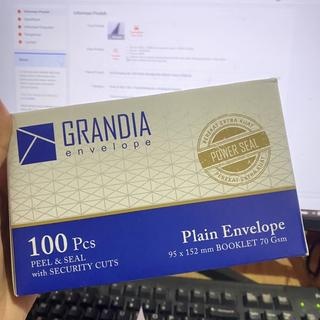 

PBA Amplop No.104 Putih Grandia 95x152mm 1box (100pcs) / Amplop Putih isi 100