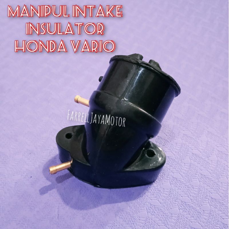 Insulator Intake Manipul Manipol Manifold Honda Vario Lama Plus Karet Pe 24 26 28 Memakai Karbu Pe24