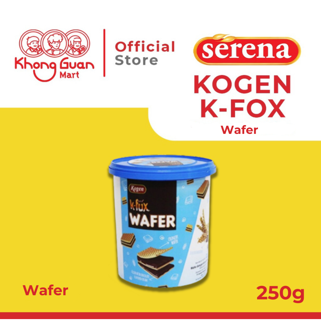 

KOGEN K-Fox Wafer Chocolate 250 Gram