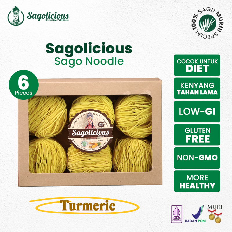 

Sagolicious - Kunyit - Mie Sagu Box