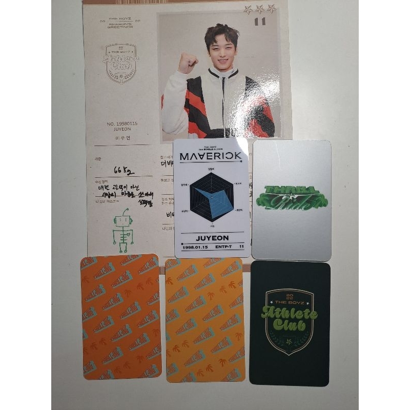 wts want to sell jual murah official the boyz album thrilling juyeon sangyeon eric benefit sunwoo ja