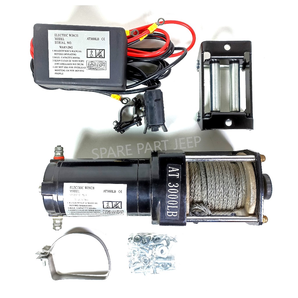 Winch 3000lbs ATV Trail