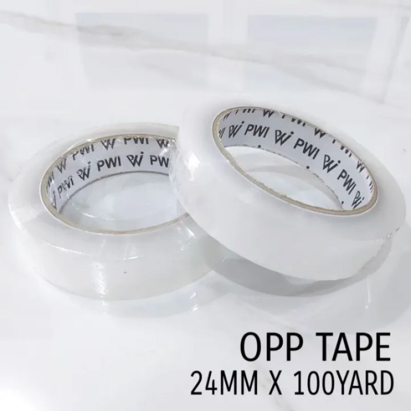 

lakban PWI bening 24mm x 100 yard