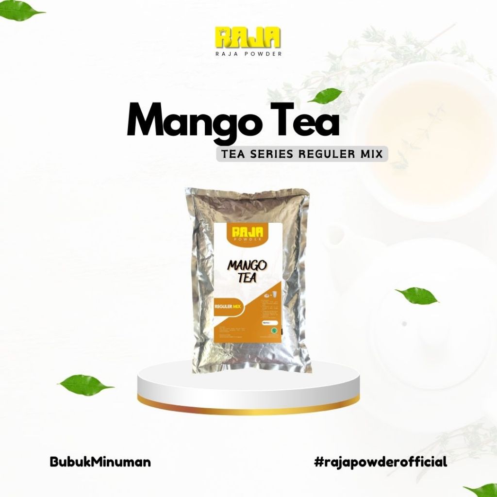 

Bubuk Mango Tea Bubuk Minuman Teh Mangga Powder 1 kg / 1000 gram