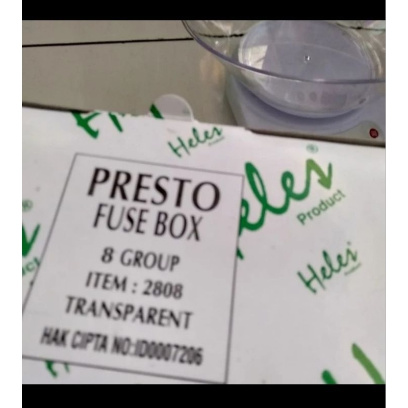 bok mcb tanam 8 grup presto bok pengaman breker listrik