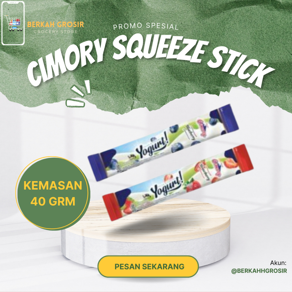 

CIMORY SQUEEZE STICK 40GRM