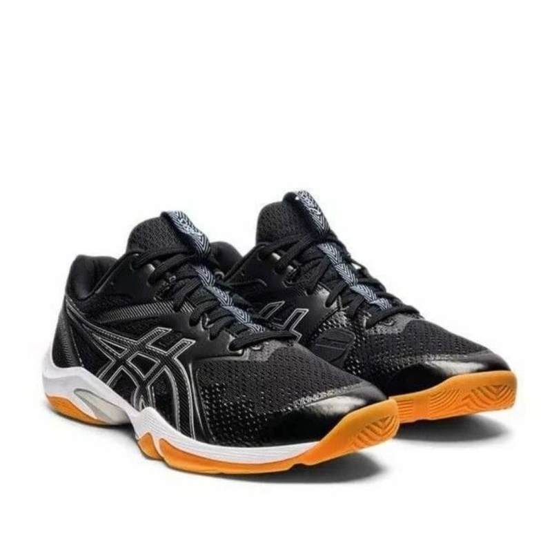 Asics Gel Blade 8 Black size 46,5 / sneakers sepatu olahraga hitam