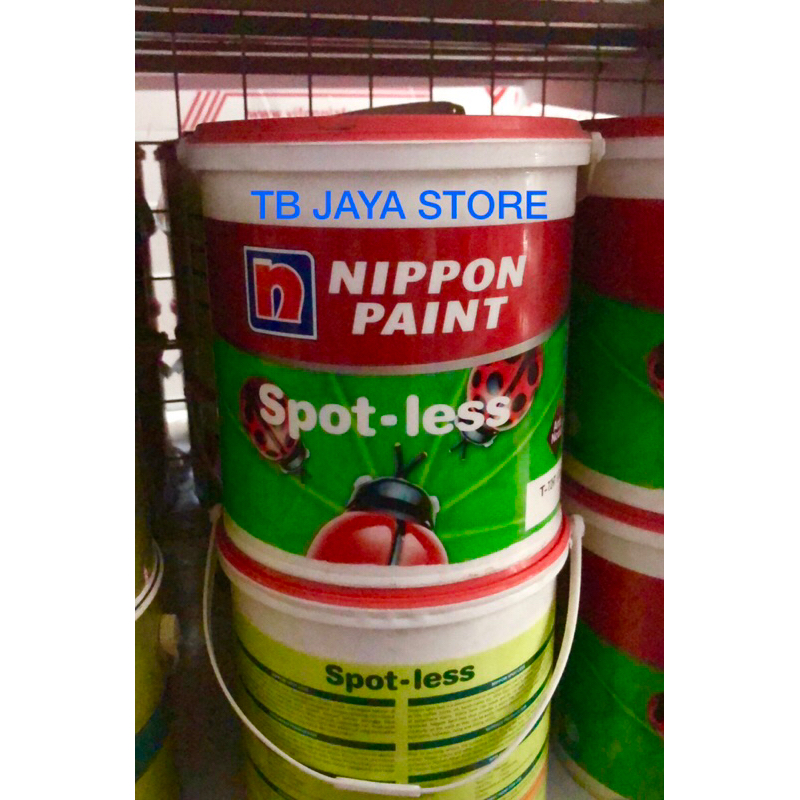 NIPPON PAINT 20L SPOTLESS 1235A EXPRESSO CAT TEMBOK NIPPON PAINT TINTING