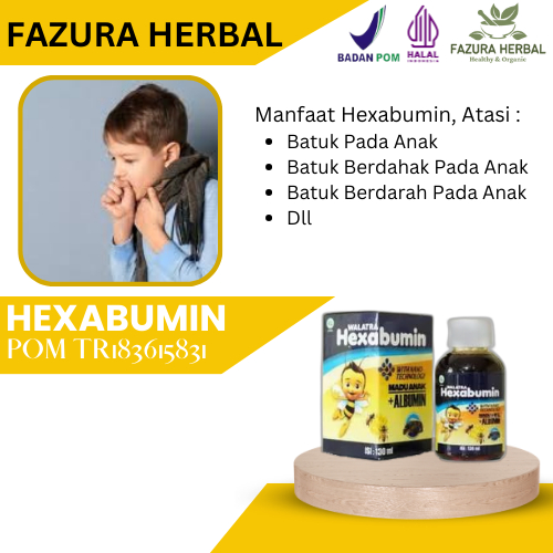 Hexabumin - Obat Batuk Anak, Obat Batuk Berdahak Untuk Anak, Obat Batuk Berdarah Pada Anak, Obat Bat
