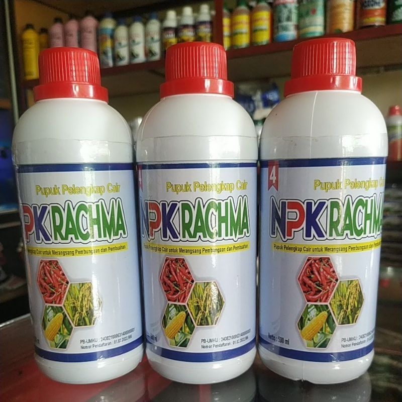 NPK Rachma - PUPUK NPK CAIR 500ml