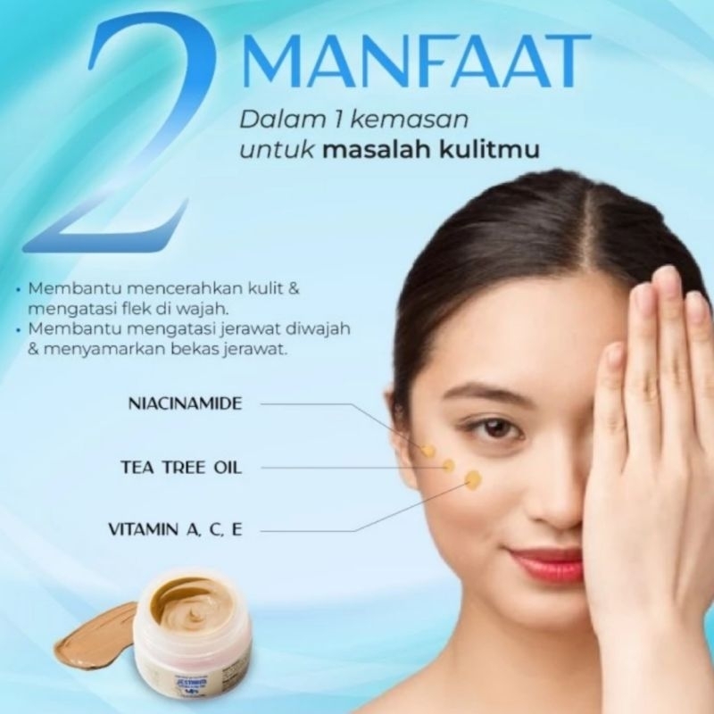 Jestham Cream Glow 2in1 Original, Skincare Siang Malam
