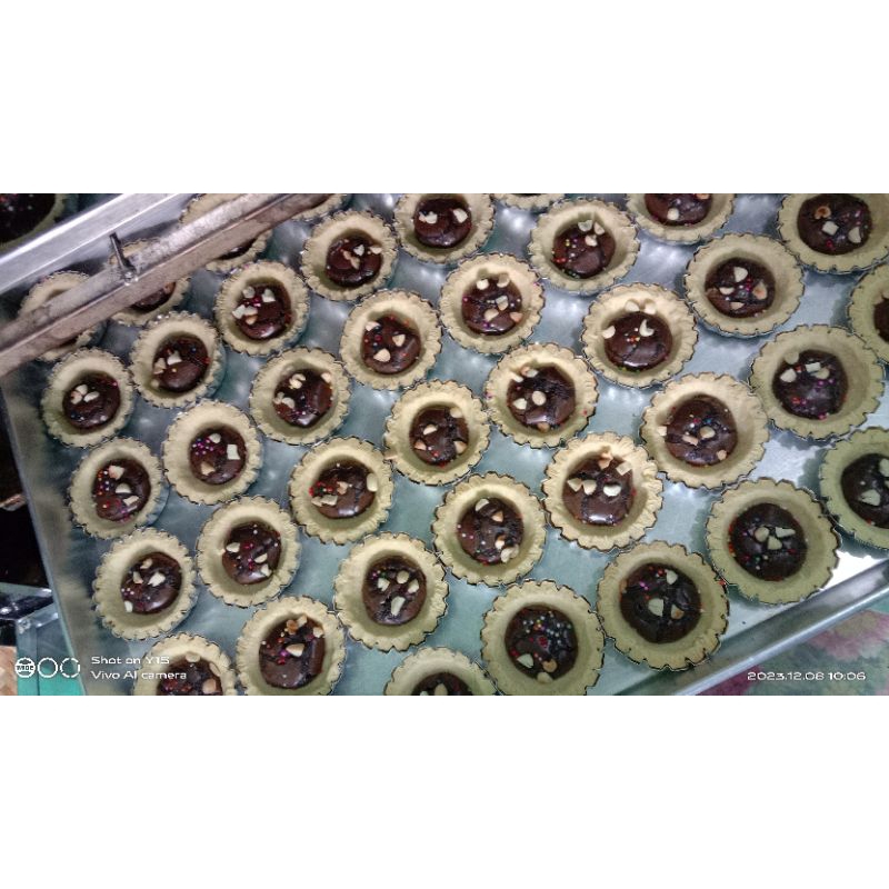 

biskuit pie brownies di buat setelah anda memesan