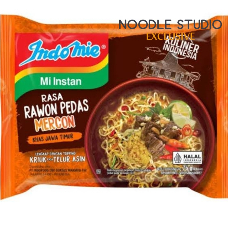 

Indomie Indomi Mie Mi Instan Rasa Rawon Pedas Mercon Khas Jawa Timur