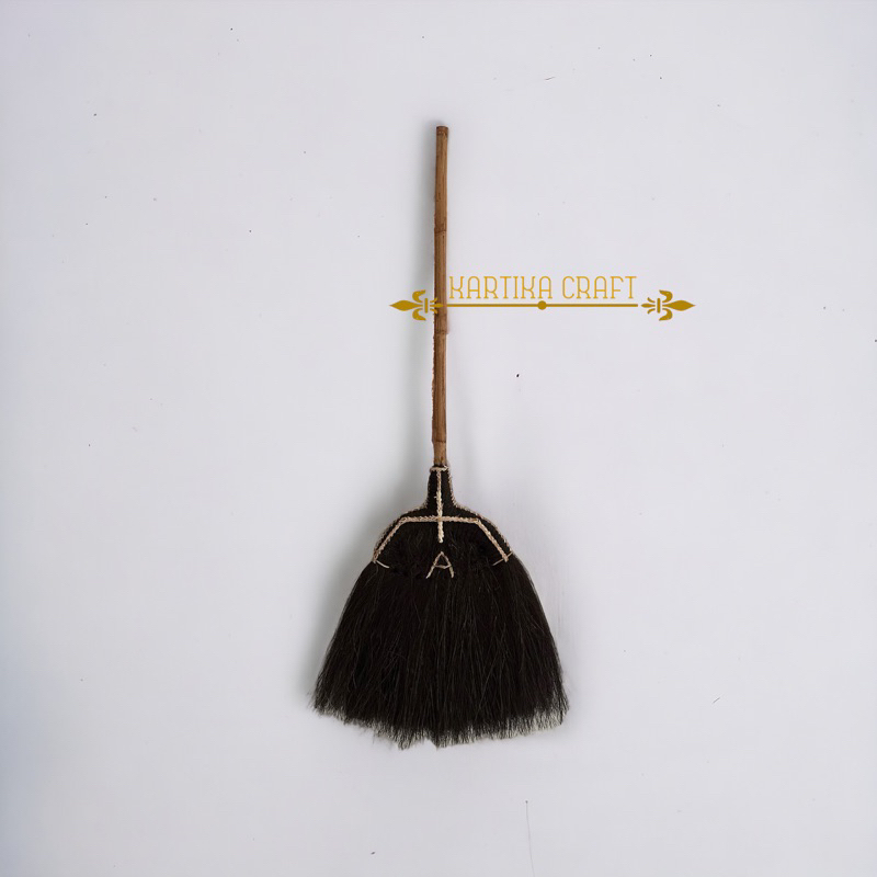 Sapu Lantai Ijuk Rotan Asli Lebat