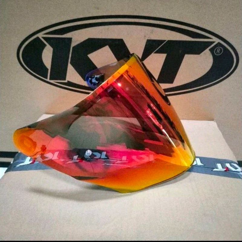 Visor helm Kyt Nfj iridium red original