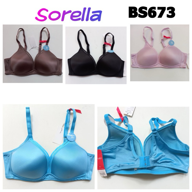 BS673 bra sorella tanpa kawat 36C