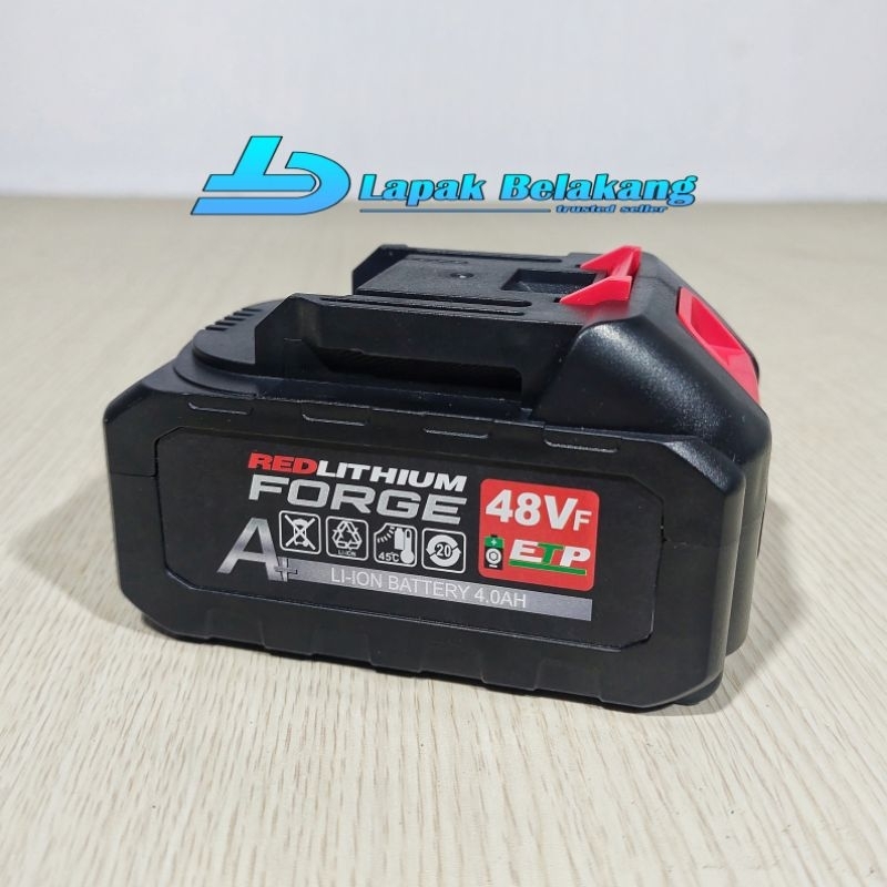 BATERAI IMPACT 48VF JLD BATERAI BOR CORDLESS GERINDA 48VF [HITAM]