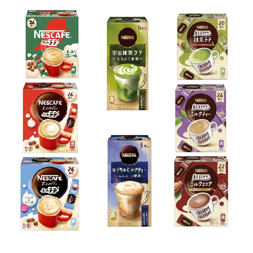 

Nestle Matcha Latte Milk Tea Milk Cocoa Roasted Japan Minuman Import