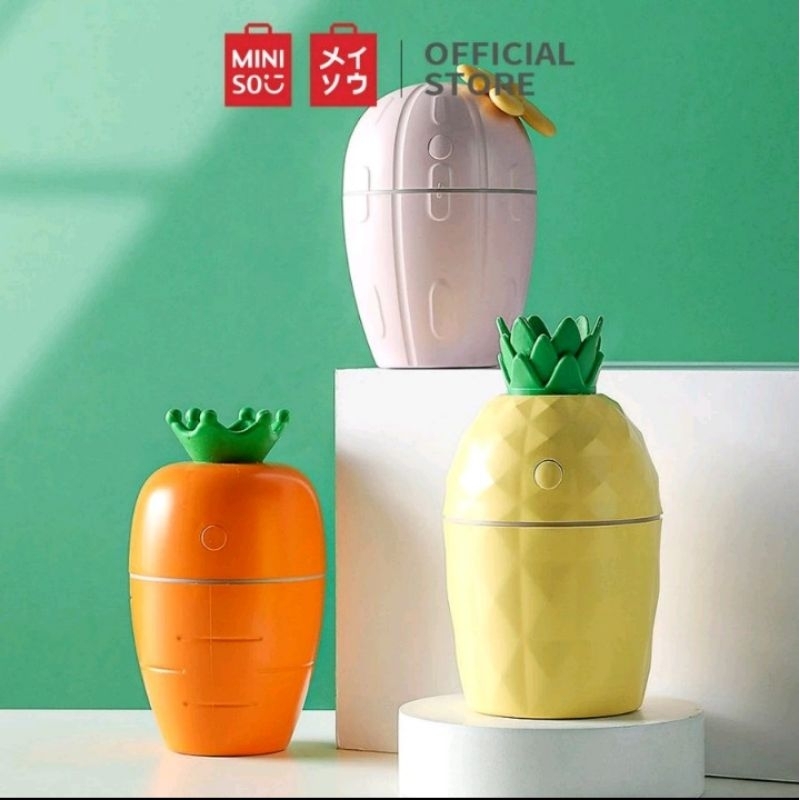 Miniso Diffuser Carrot Q - Version Diffuser Pelembab ruangan Diffuser Wortel Miniso Original
