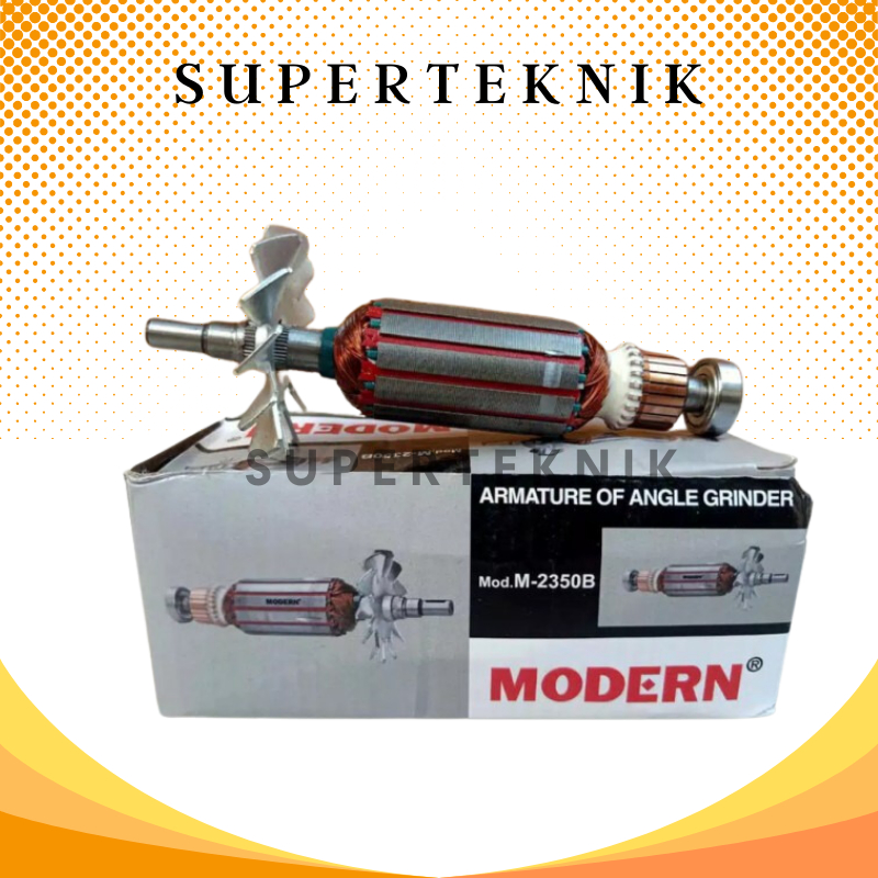 Armature Disc Grinda M 2350 Modern / Armature Angker Gerinda M-2350 Modern / Angker Grinda M2350 Mod