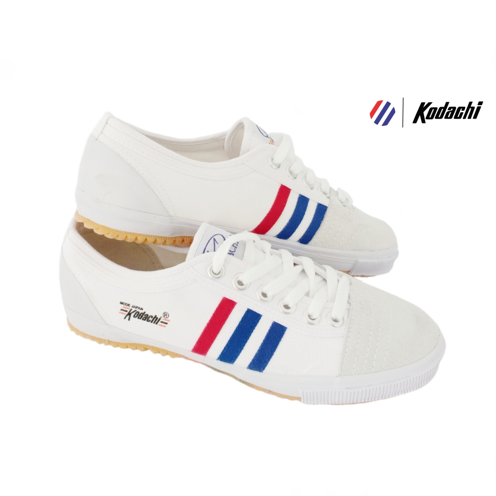 Kodachi 8111 Stripe Biru Biru Merah Footwearid