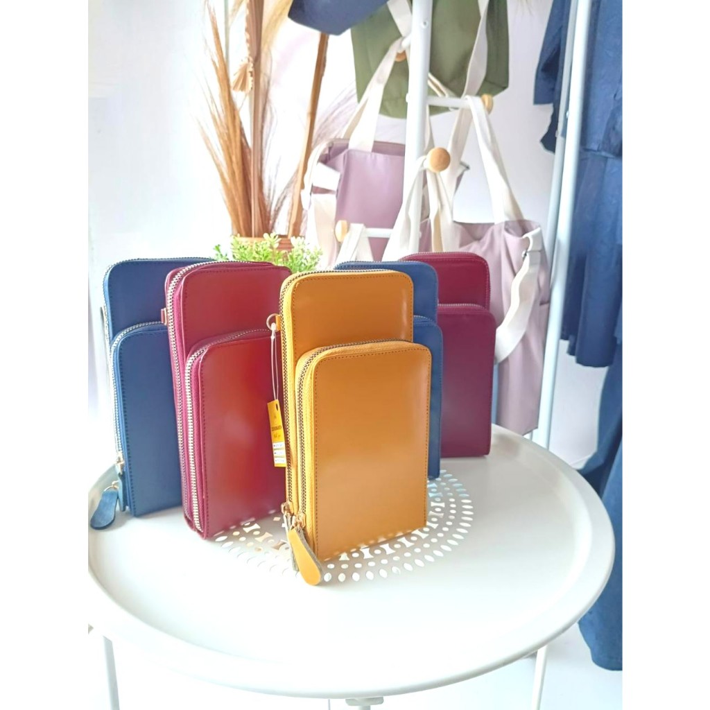 Sling Bag Mini / Sling Bag HP / Sling Bag HP 2 slot / Sling Bag Kulit / Tas Mini / Tas Selempang / T