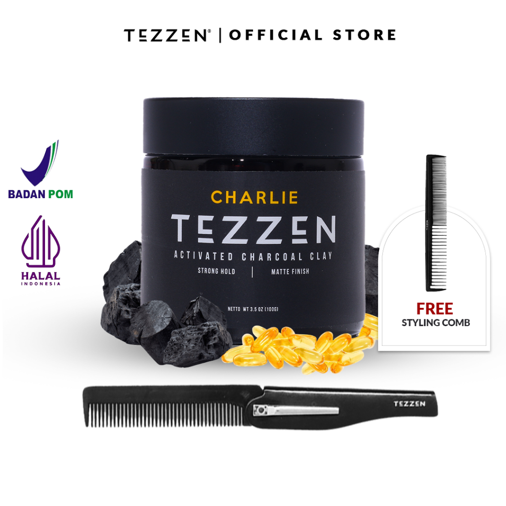 [BUNDLING] Tezzen Charlie + Tezzen Folding Comb