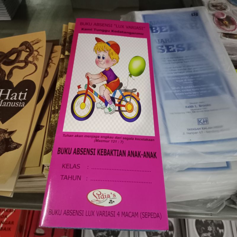 BUKU ABSENSI "LUX VARIASI"