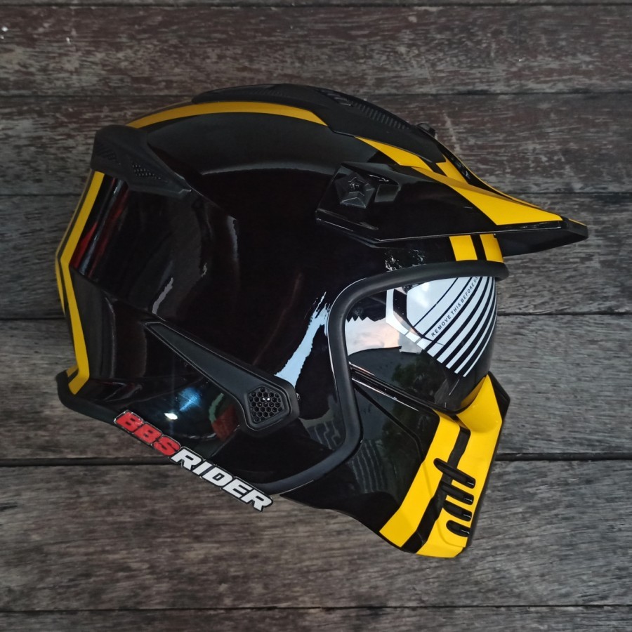 Helm JPX MX726R R04 Marz Yellow