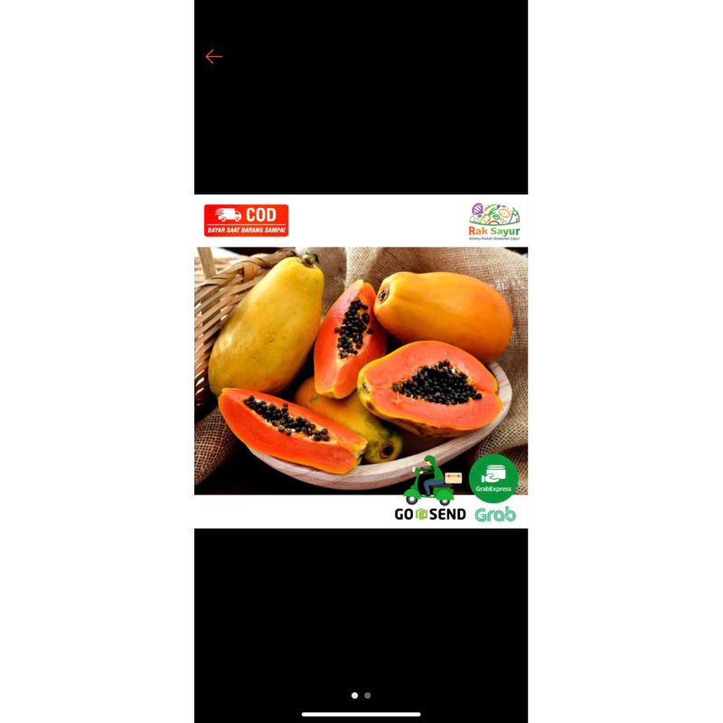 

pepaya madu fresh 1kg