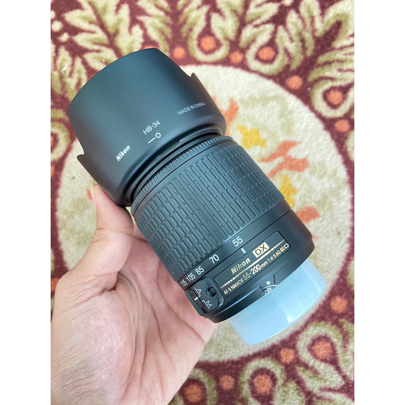 Lensa afs nikkor 55-200mm for nikon