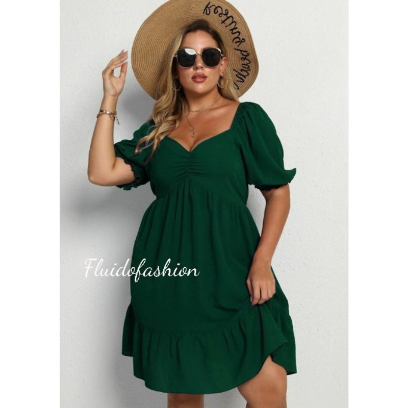 DRESS ZLORE//DRESS BIG SIZE//DRESS JUMBO WANITA//DRESS KOREAN STYLE//DRESS MINI
