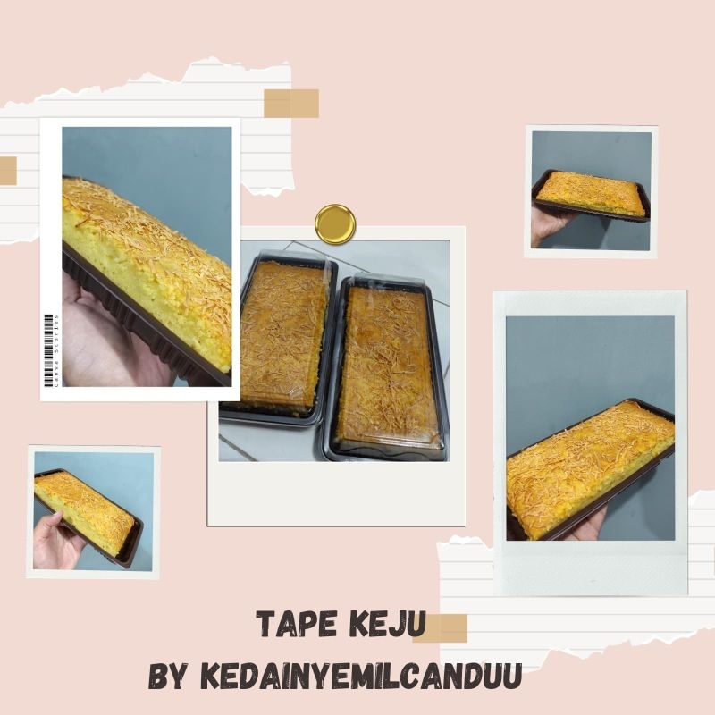 

Roti Kue Cake Tape Keju size 20x10cm (bynyemilcanduu)