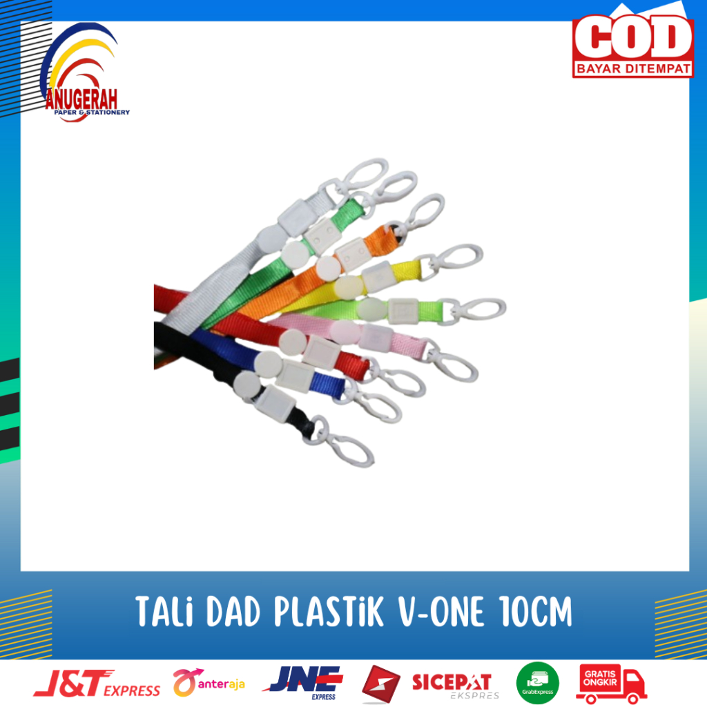 

V-ONE TALI DADA PLASTIK 1CM (PCS)