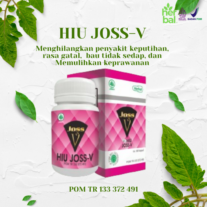 Toko tanaman kapsul HIU JOSS-V obat herbal plus kesehatan kewanitaan wanita stamina kuat pria dewasa