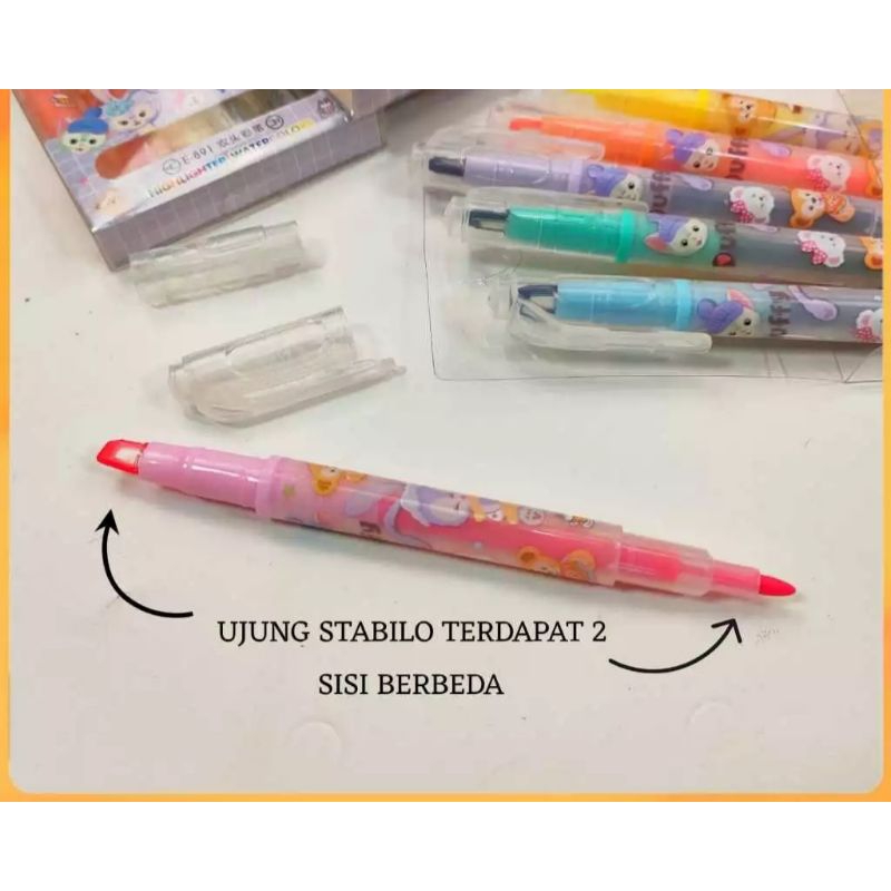 

stabilo 2in1 1 pack isi 6