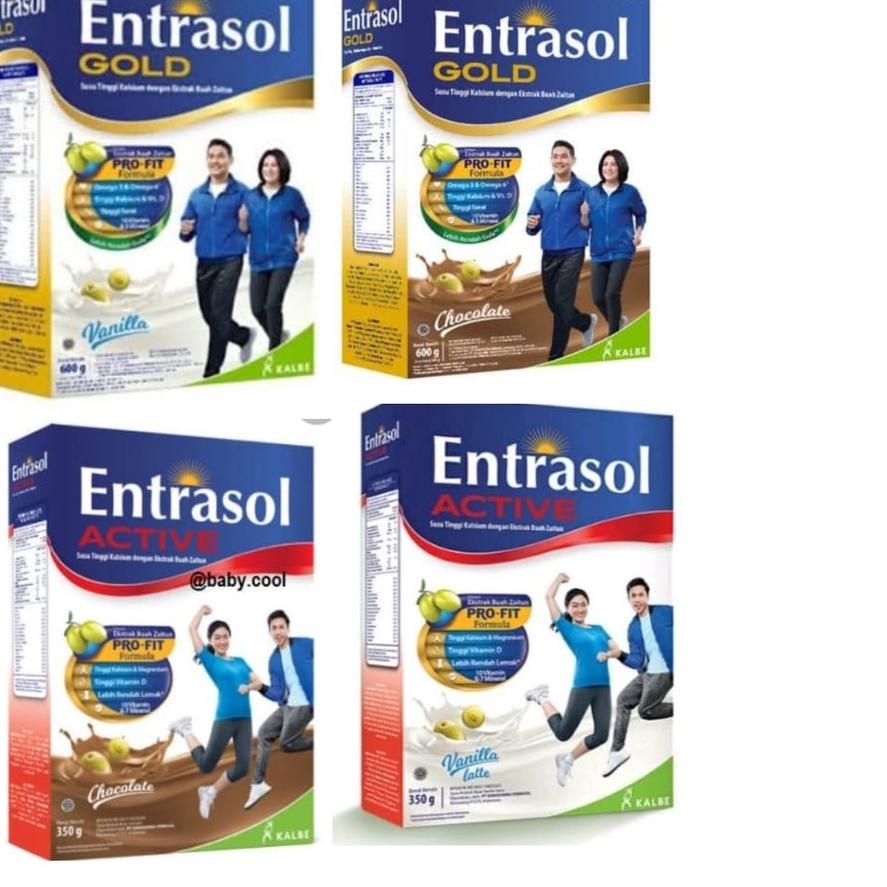 

Susu Entrasol Gold Vanila dan Coklat 560gr exp 2025/2026