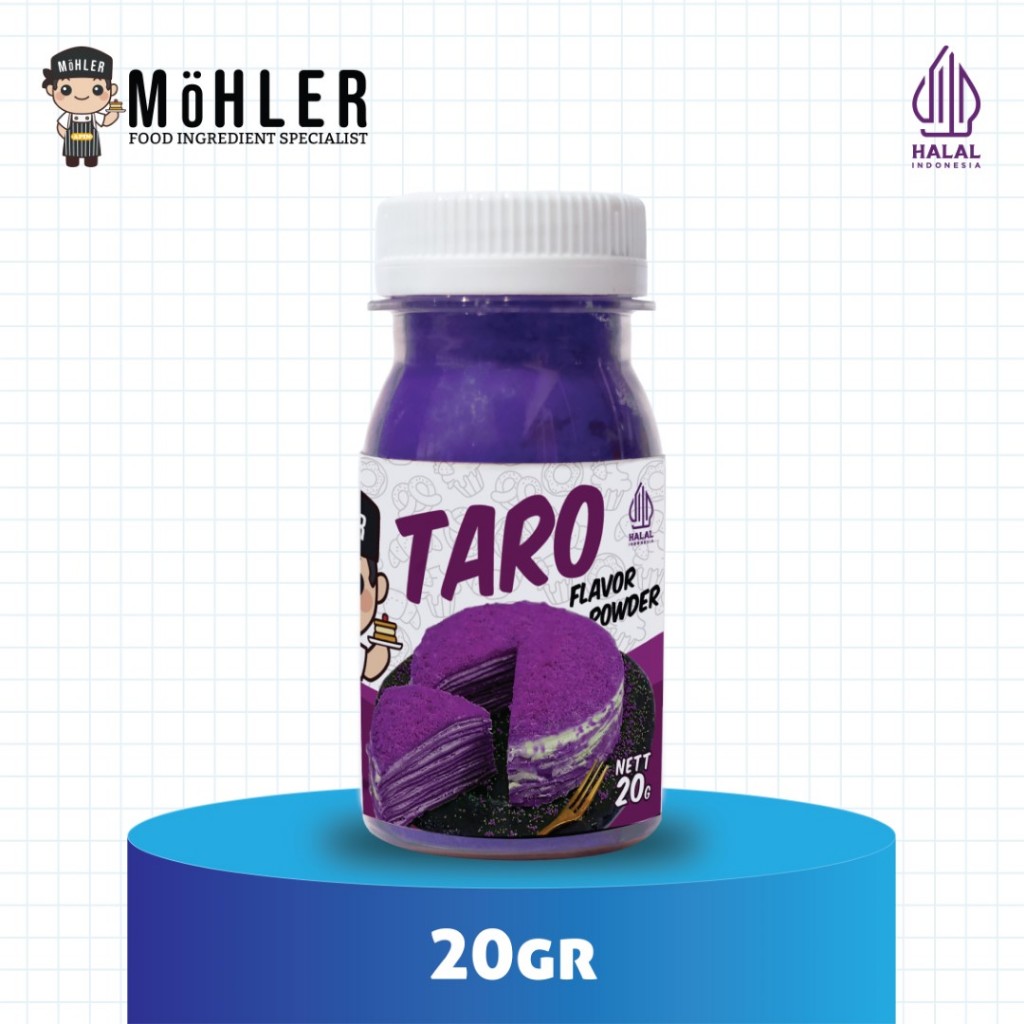 

MOHLER Bubuk Perisa Pewarna TARO