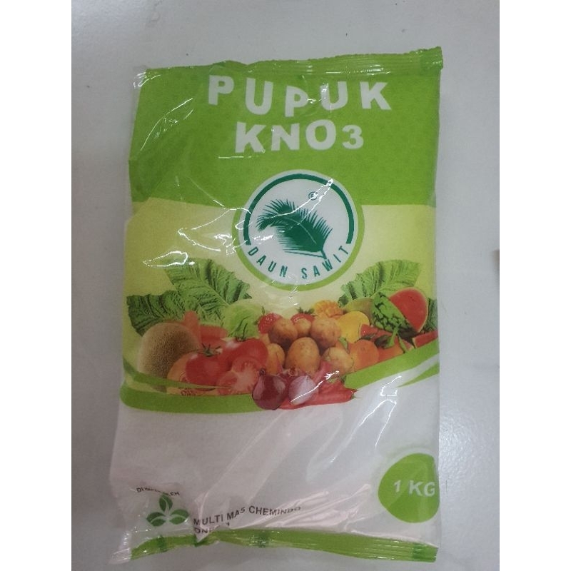 Pupuk POTASIUM NITRAT KNO3 kemasan 1kg merk Daun Sawit