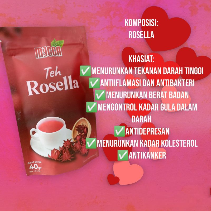 

Teh celup berbal - teh rosella - mecca 20 bag