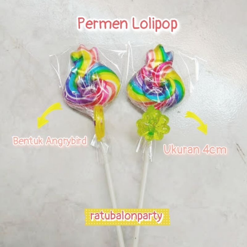 

Permen Lolipop 4 CM Bentuk Angrybird isi 20 Pcs / Permen Lolipop 4cm Angrybird isi 20pcs / Permen Lolipop 4CM Angrybird (20pcs) / Permen Lolipop Karakter