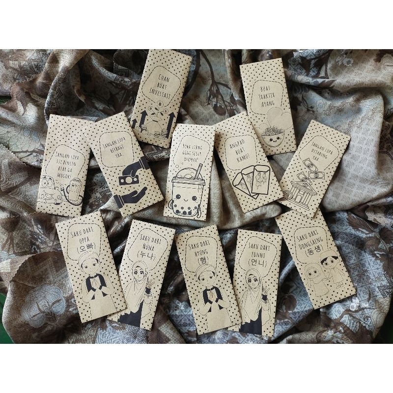 

[1 Lusin] Amplop Lebaran Rustic | Angpau Lebaran Rustic | Amplop Hari Raya Idul Fitri