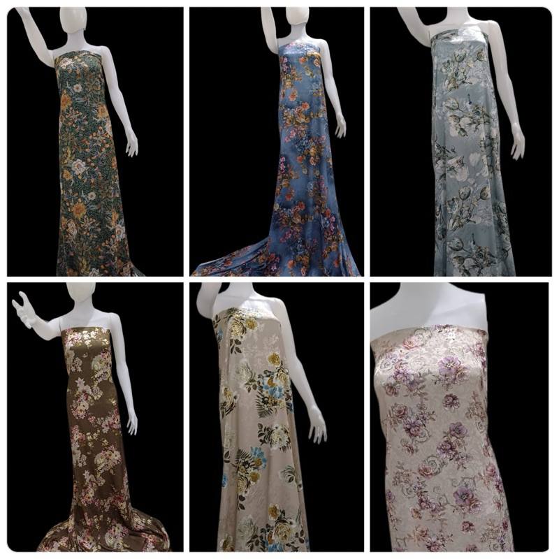 Kain arnami silk jaguar | kain buat gamis | kain meteran