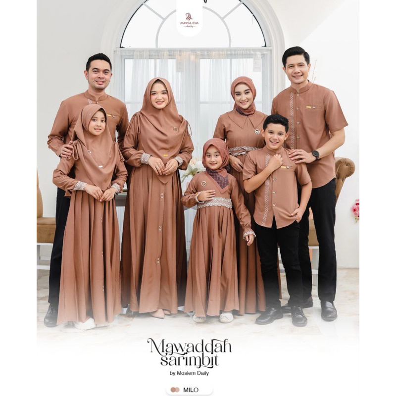 SARIMBIT MAWADDAH BY MOSLEM DAILY WARNA MILO