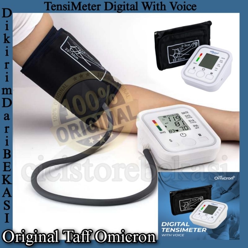 Digital Tensimeter Alat Ukur Tensi Darah TaffOmicron