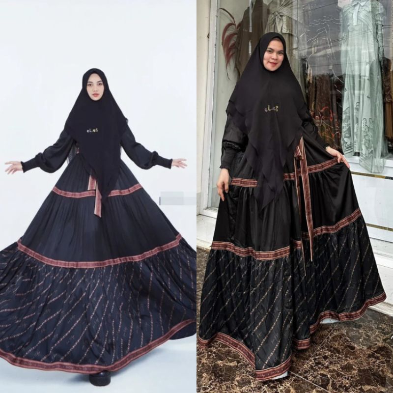 Gamis syari eles linasukijo madinaboutiqu premium