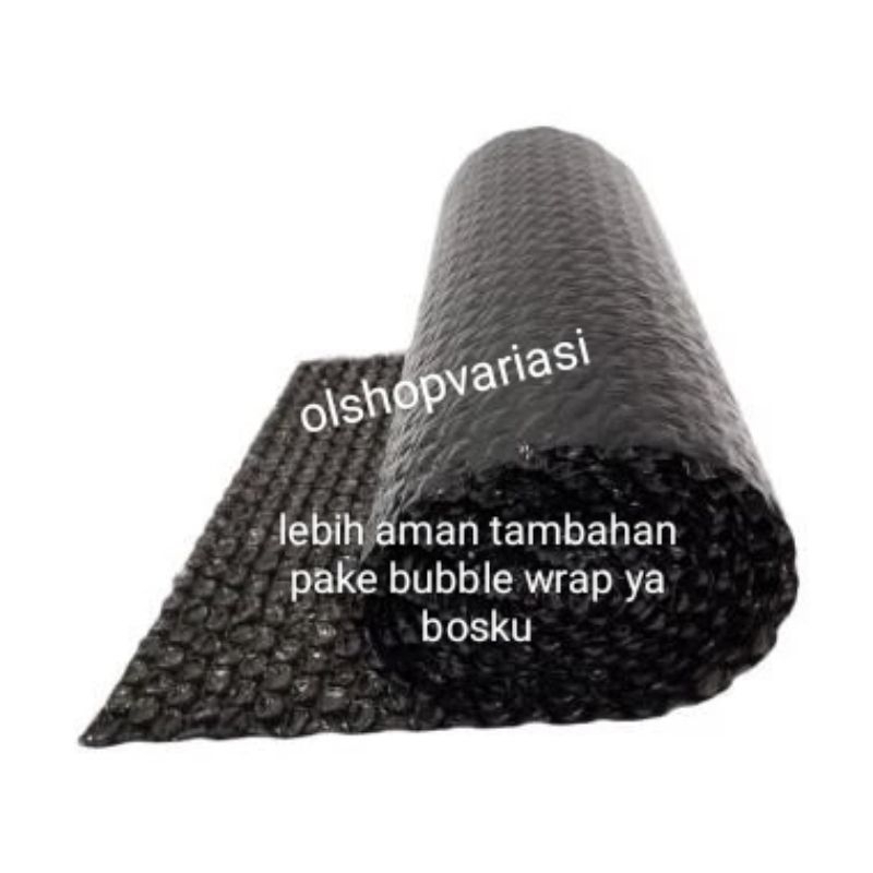 

Bubble wrap extra agar barang lebih aman