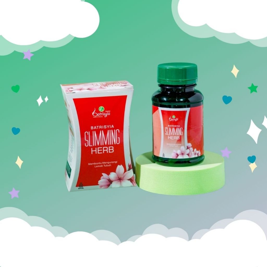 Batrisyia Herbal Slimming Herbal Pelangsing 60 Kapsul Original BPOM